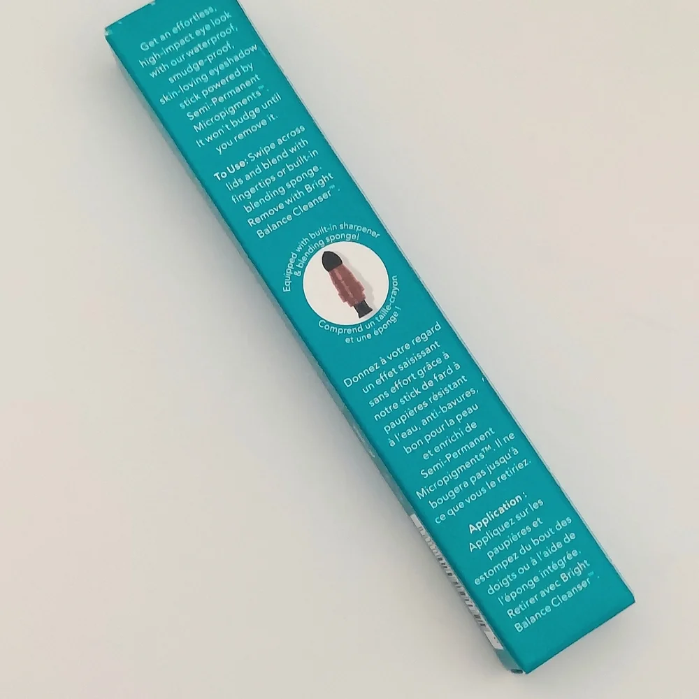 NIB Thrive Causemetics Infinity Waterproof Eyeshadow Stick In Warm Sienna